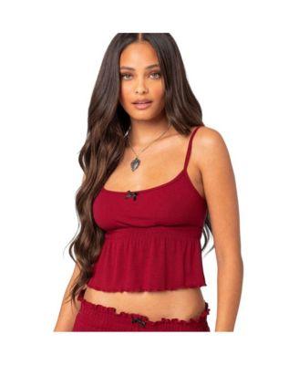 Women's Gilmore ribbed tank top by EDIKTED