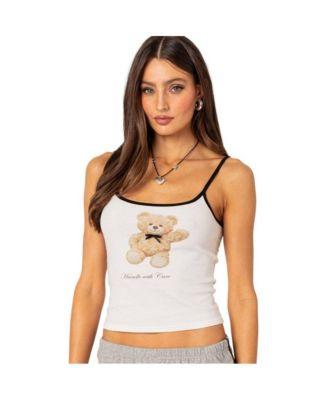 Women's Klara Printed Tank Top by EDIKTED