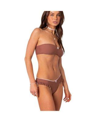 Women's Maggie Bandeau Bikini Top by EDIKTED