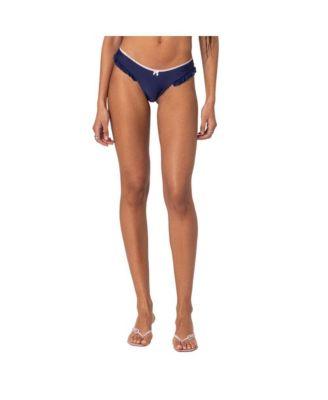Women's Maggie Ruffled Bikini Bottom by EDIKTED