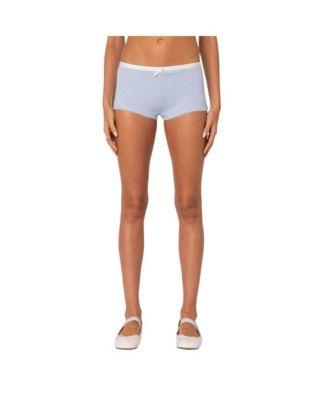 Women's Mariana Pointelle Micro Shorts by EDIKTED