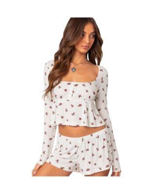 Women's Meliora ribbed top by EDIKTED