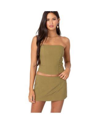 Women's Piper strapless corset by EDIKTED