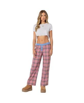 Women's Plaid & Stripe Pants by EDIKTED