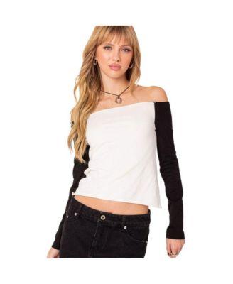 Women's Tom off shoulder top by EDIKTED