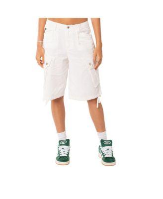 Women's Zephyra Cargo Bermuda Shorts by EDIKTED