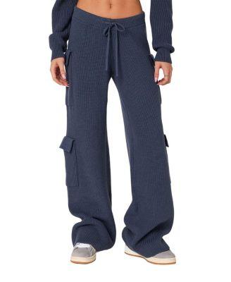 Wynter Knit Cargo Pants by EDIKTED