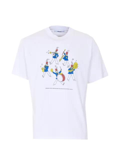 Brass Band graphic-print T-shirt by EDMMOND STUDIOS