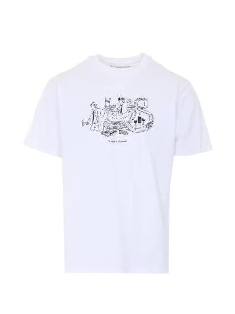 Scalextric graphic-print crew-neck T-shirt by EDMMOND STUDIOS