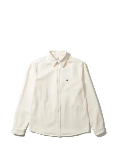 button-up embroidered shirt by EDMMOND STUDIOS