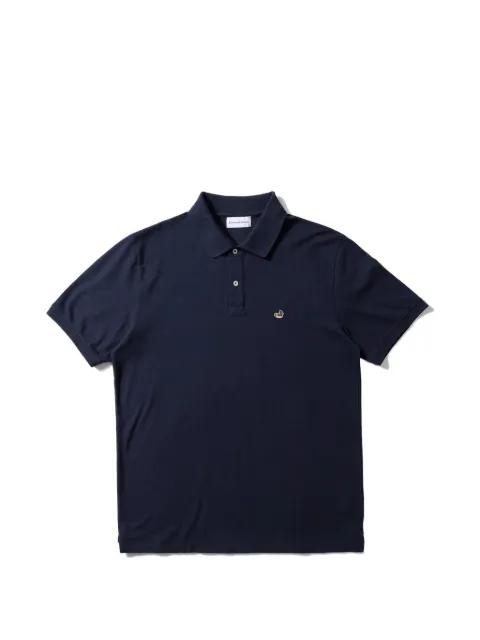 duck-embroidered polo shirt by EDMMOND STUDIOS