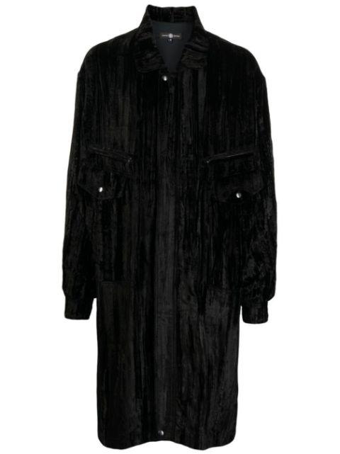 velvet coat by EDWARD CRUTCHLEY