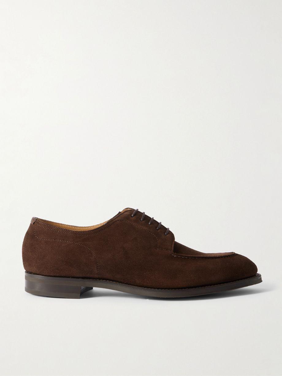 Dover Suede Derby Shoes by EDWARD GREEN