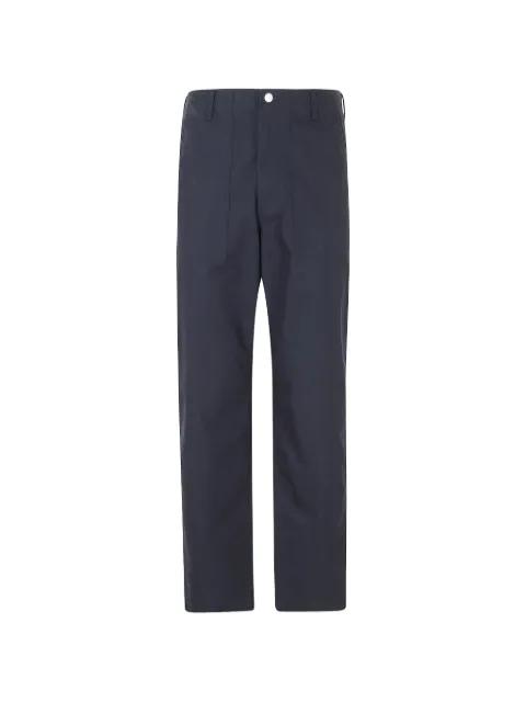 patch-pocket straight-leg trousers by EDWIN