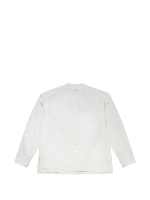 Rupert band-collar shirt by EGG