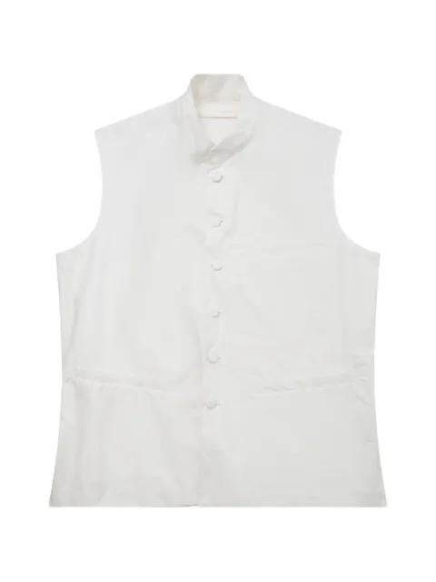button-up waistcoat by EGG