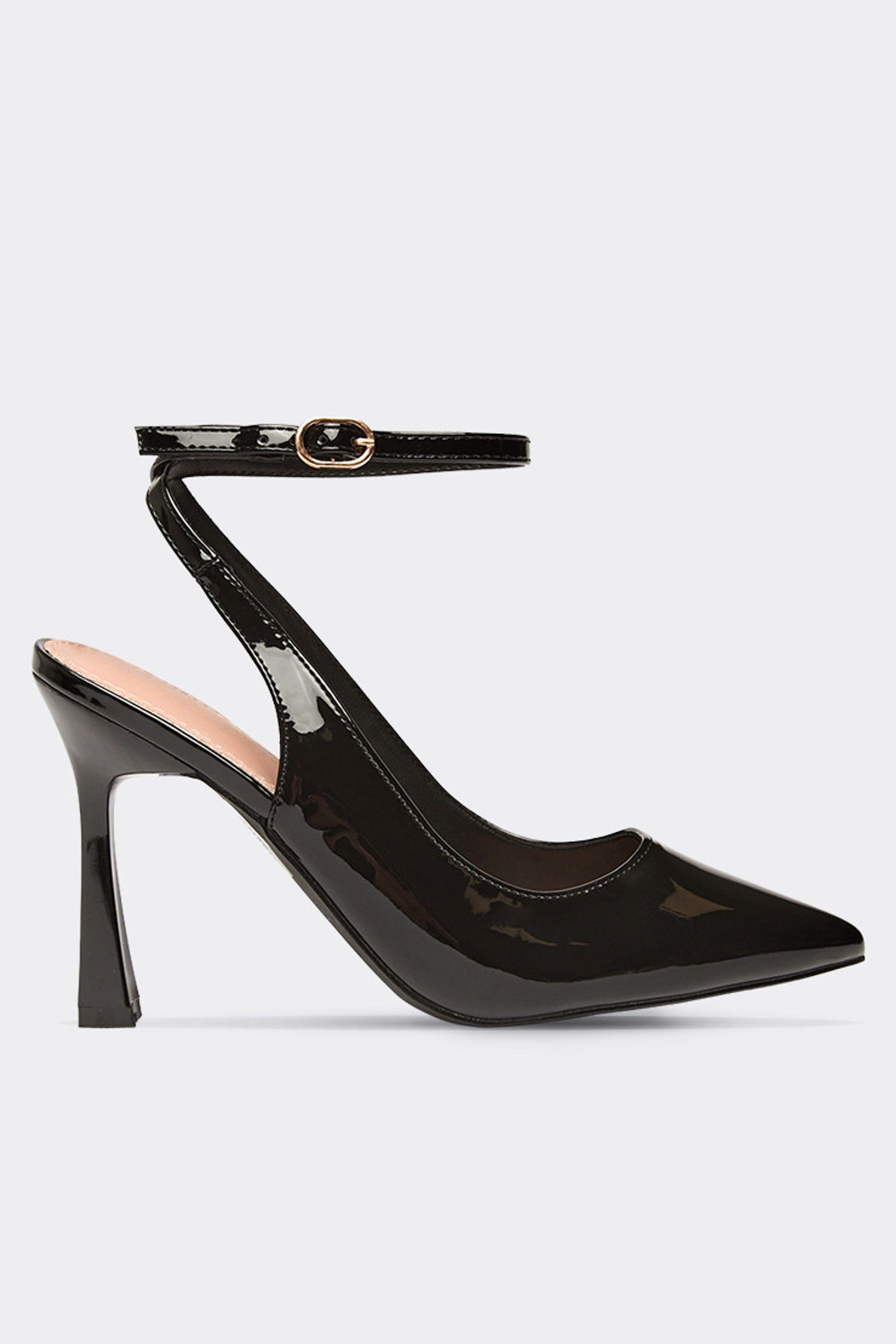 Court Style Patent Chunky Shoes by EGO