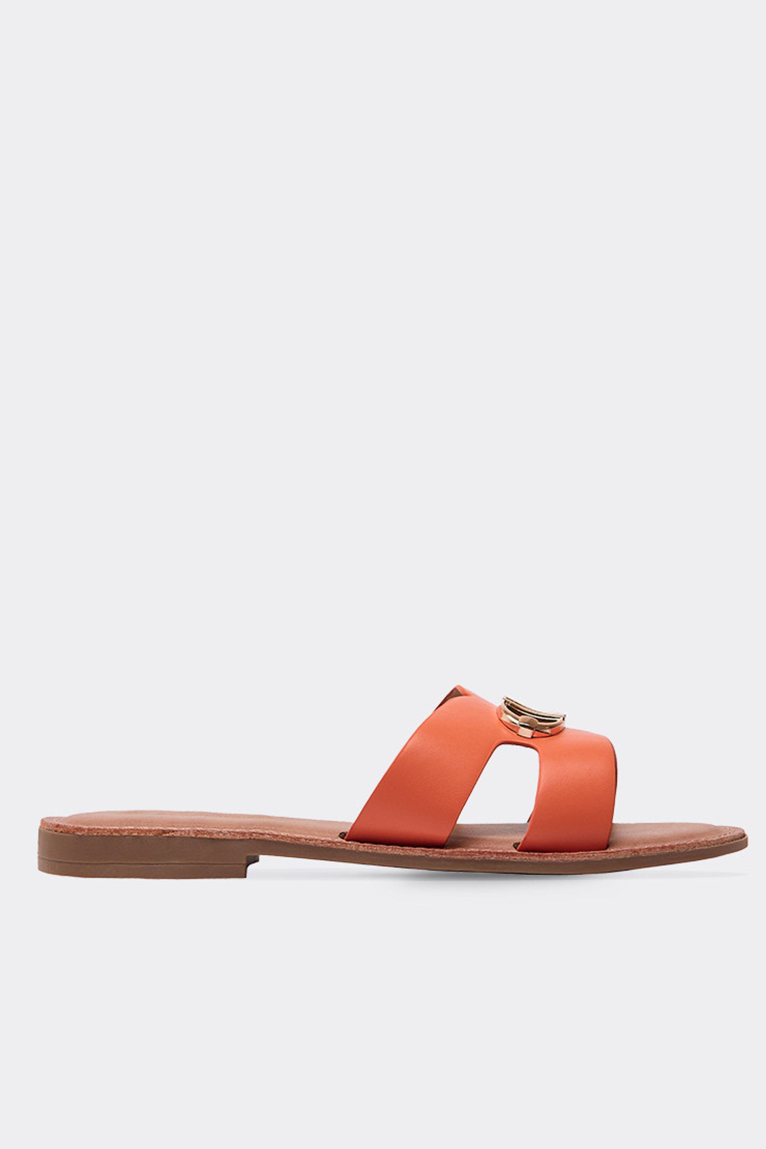 Faux Leather Sandals by EGO