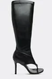 Knee High Faux Leather Stiletto Boots by EGO Knee High Faux Leather Stiletto Boots by EGO