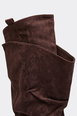 Knee High Layered Faux Leather Block Heel Boots by EGO