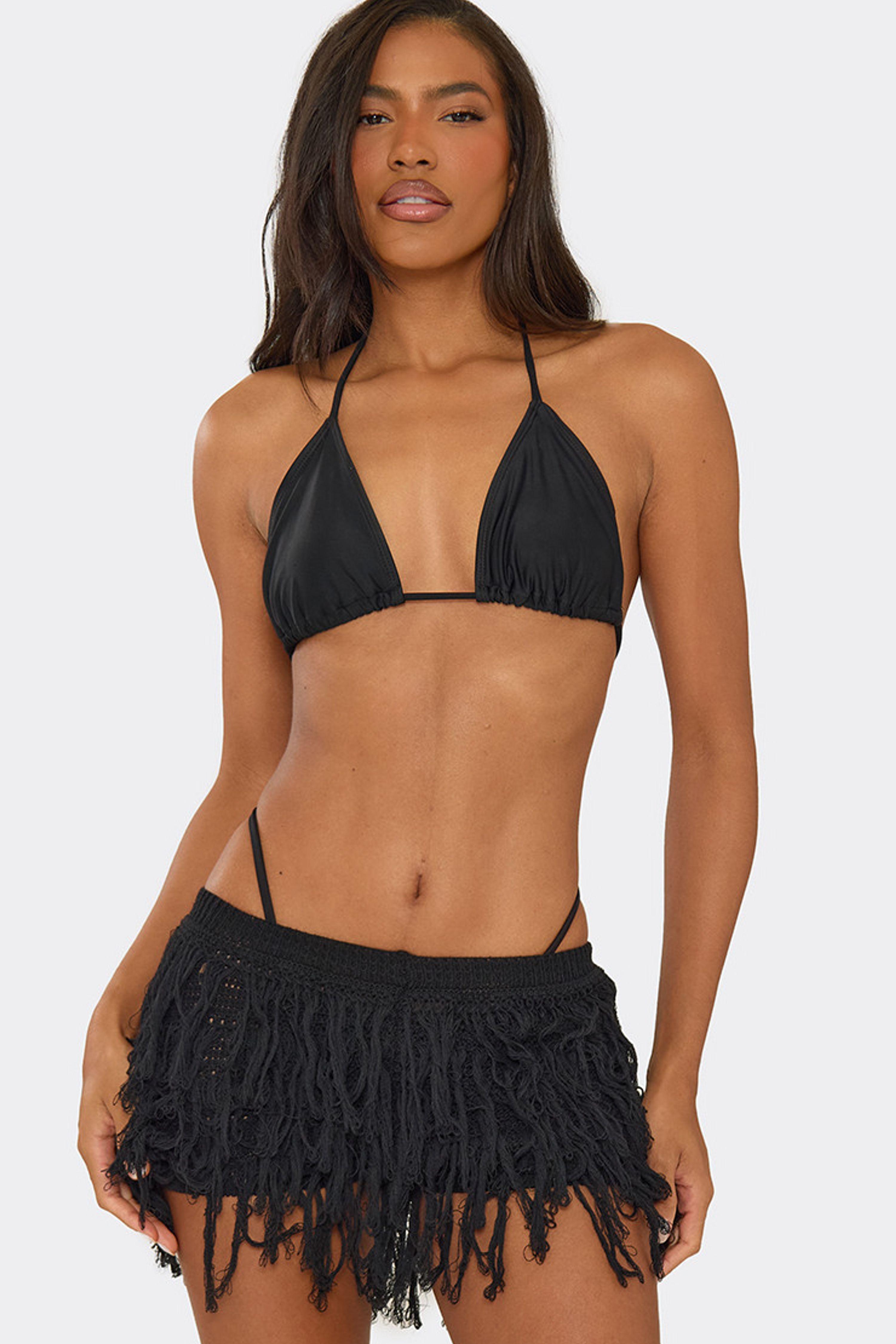Knit Mid Rise Mini Shorts by EGO