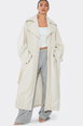 Long Sleeve Linen Maxi Coat by EGO Long Sleeve Linen Maxi Coat by EGO