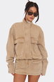 Long Sleeve Pocket Detail Denim Jacket by EGO