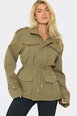 Long Sleeve Pocket Detail Jacket by EGO