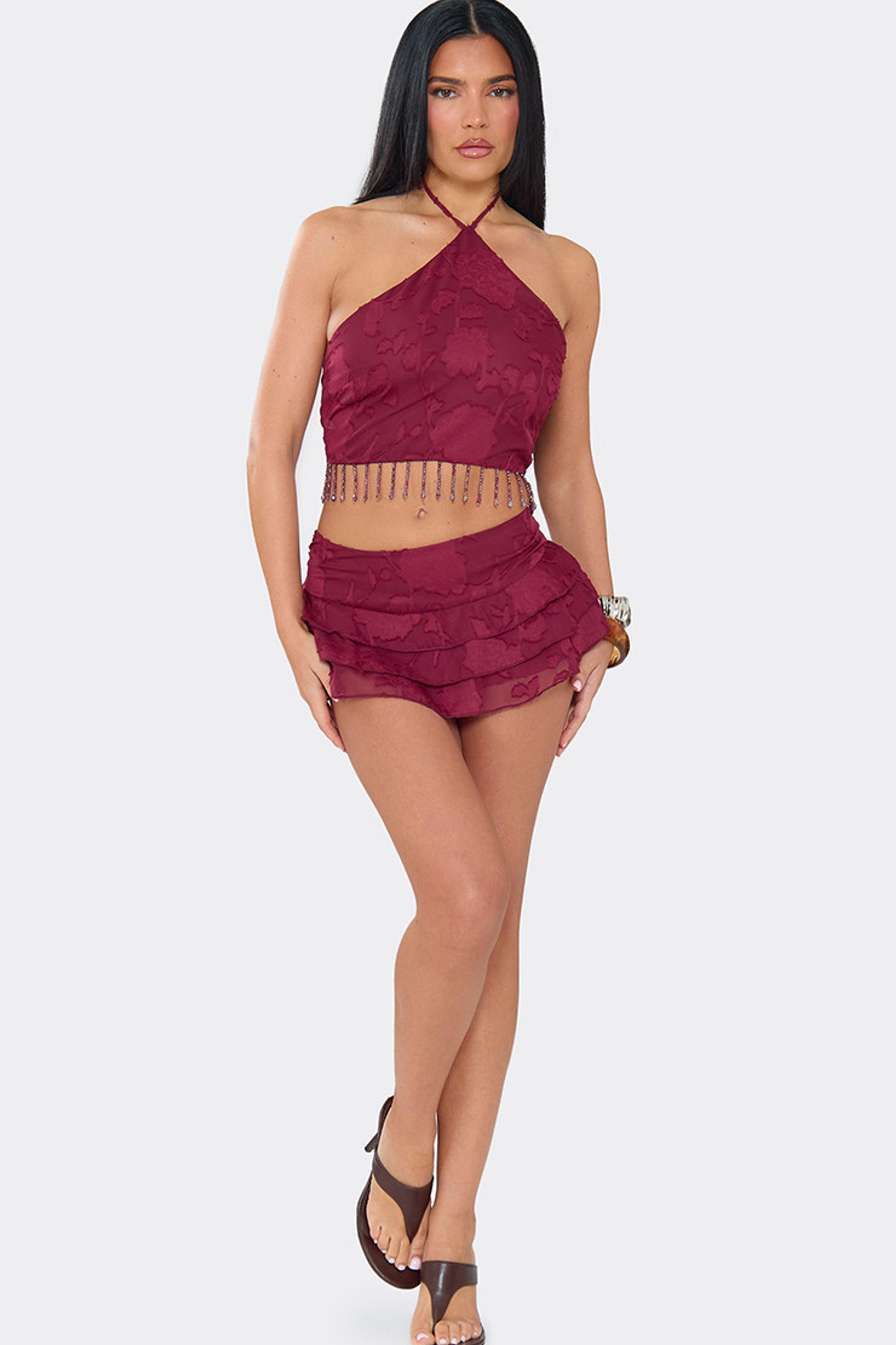 Low Rise Mini Shorts by EGO