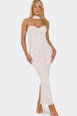 Strappy Lace Midi Dress by EGO