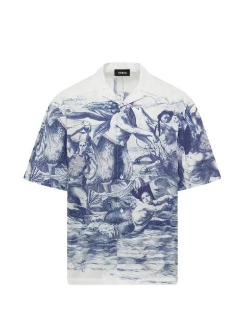 Breizh-print Cuba shirt by EGONLAB.
