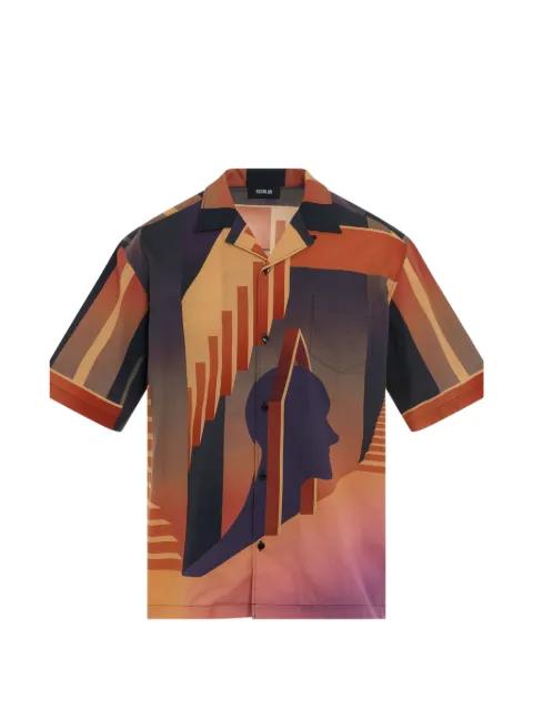 buttoned short-sleeve shirt by EGONLAB.