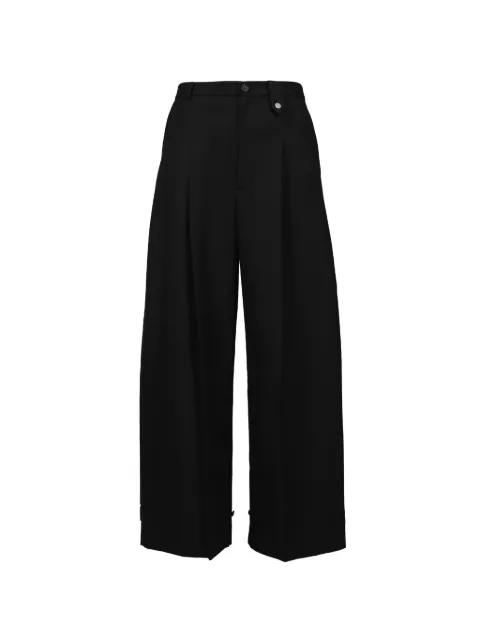 pleat-detail tailored trousers by EGONLAB.