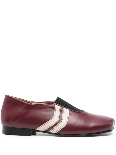 stripe-detail loafers by EGONLAB.