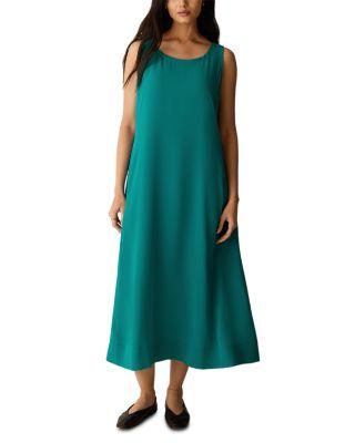 Ballet Neck Dress by EILEEN FISHER