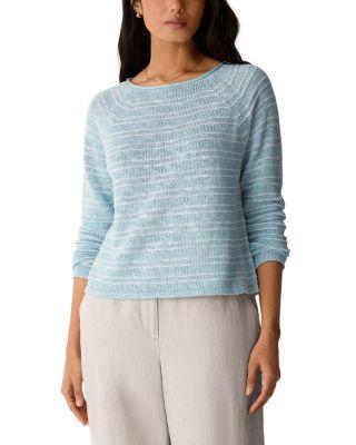 Boat Neck Sweater by EILEEN FISHER
