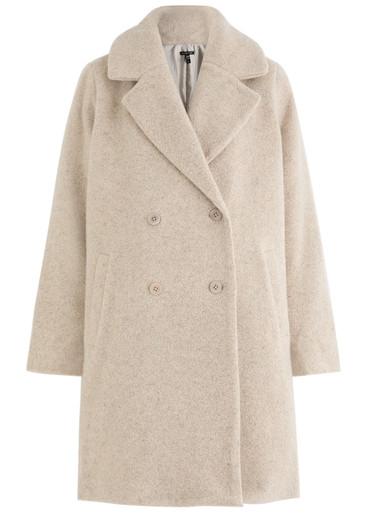 Bouclé wool-blend coat by EILEEN FISHER