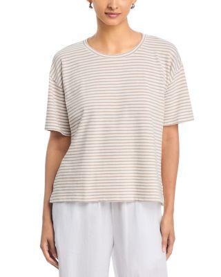 Crewneck Boxy Top by EILEEN FISHER