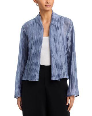 High Collar Jacket by EILEEN FISHER