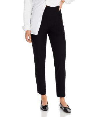 High Waist Slim Fit Pants by EILEEN FISHER