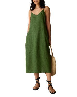 Linen Cami Dress by EILEEN FISHER