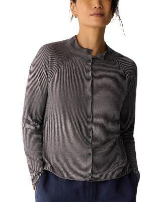 Linen Cotton Cardigan by EILEEN FISHER