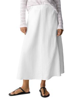 Linen Full Skirt by EILEEN FISHER