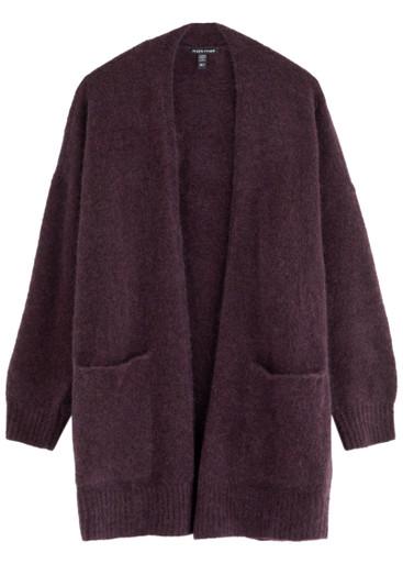 Mohair-blend cardigan by EILEEN FISHER
