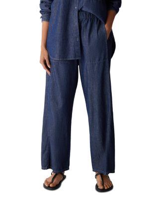 Ankle Wide Leg Pants by EILEEN FISHER PETITES