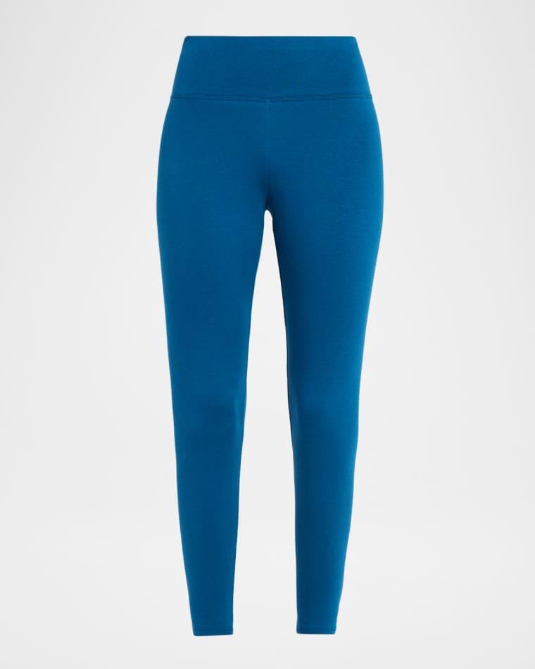 Petite High-Rise Cropped Terry Leggings by EILEEN FISHER