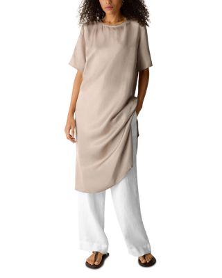 Round Neck Dress by EILEEN FISHER