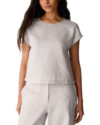 Round Neck Square Top by EILEEN FISHER