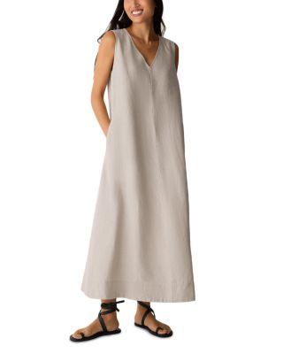 V-Neck Dress by EILEEN FISHER