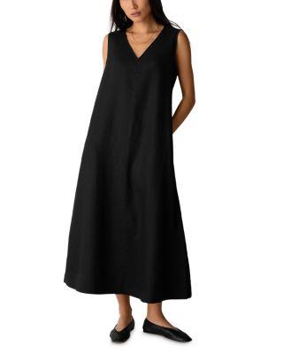 V-Neck Dress by EILEEN FISHER